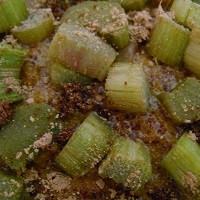 tarte rhubarbe muscovado gingembre